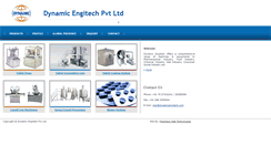 Desktop Screenshot of dynamicengitech.com