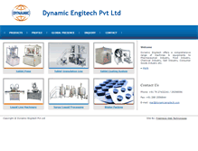 Tablet Screenshot of dynamicengitech.com